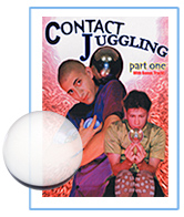 clear acrylic juggling ball combo set