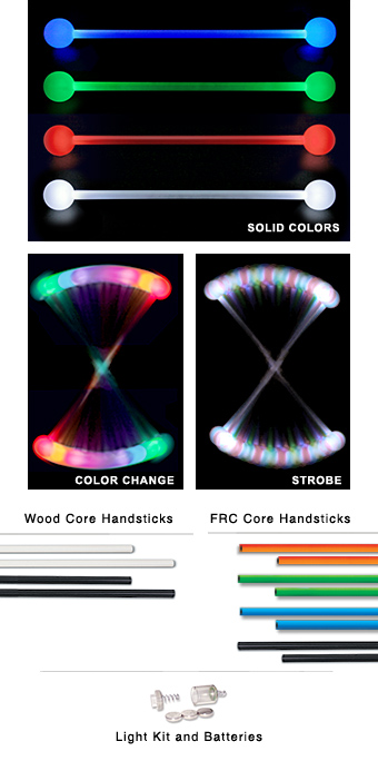 lighted devil sticks