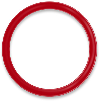 red spinning ring