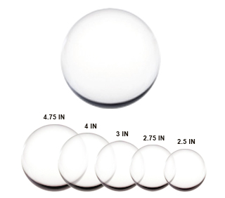 acrylic clear balls