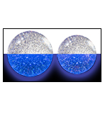 glitter uv juggling balls