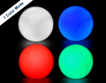 lighted stage juggling balls