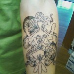Tyler Katarsky's "Juggling Life" tattoo