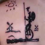 Quixote on a unicycle