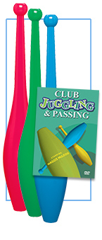 juggling club combo set