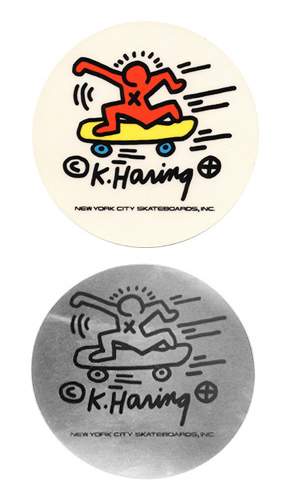 keith haring stickers