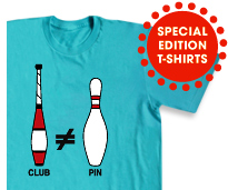Club not pin tshirt