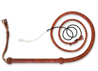 12 Plait Cowhide Bullwhip